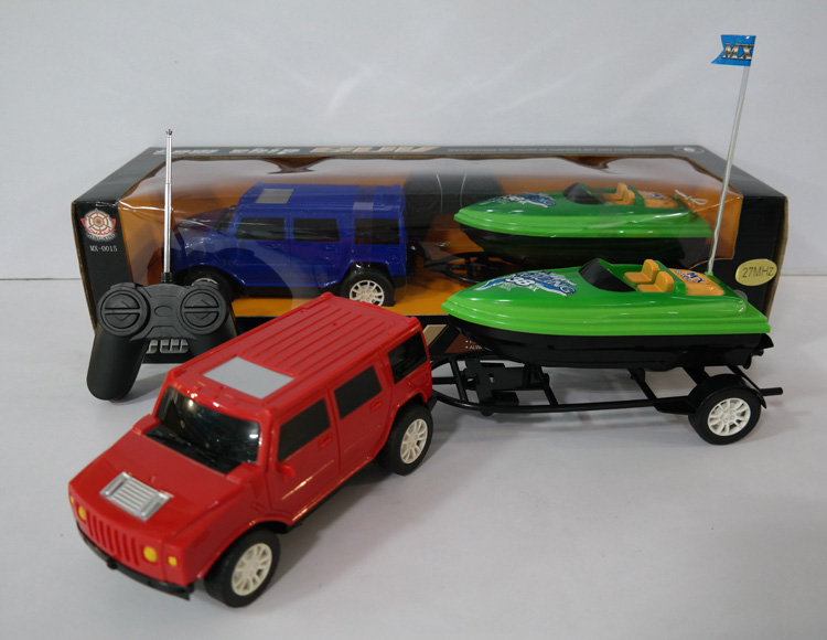 四通遥控车拖四通遥控船不包电 MX-0015-9